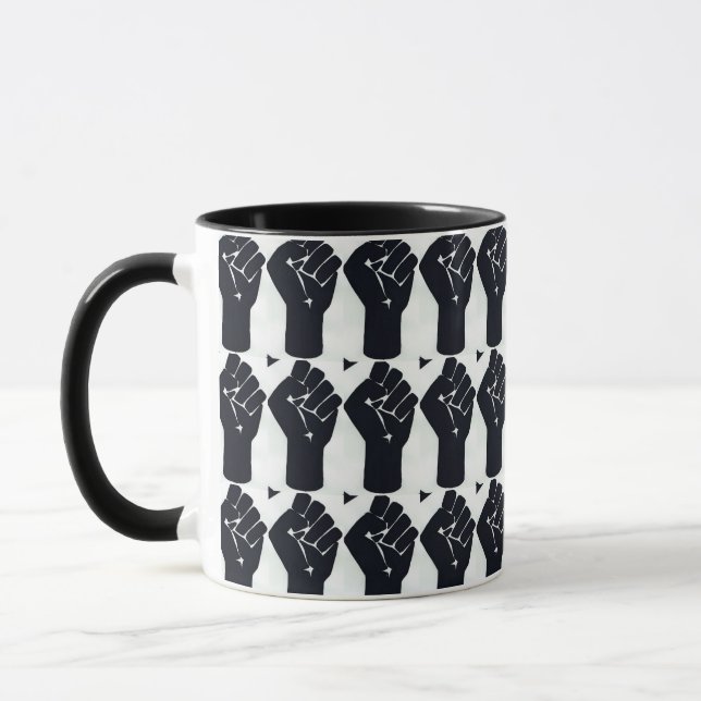 Caneca Mug com punho repetitivo (Esquerda)