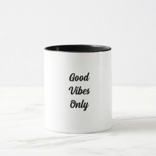 Caneca Mug com título GoodVibes Apenas