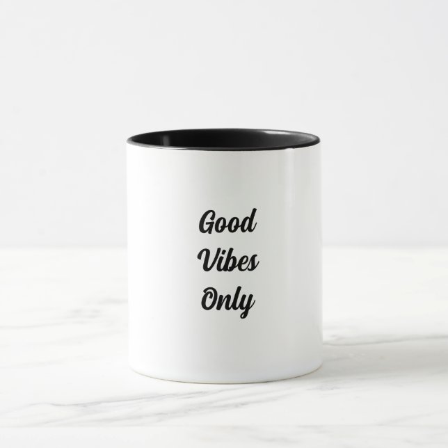 Caneca Mug com título GoodVibes Apenas (Centro)