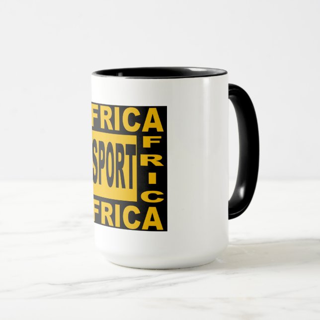 CANECA MUG COMBO AFRICA SPORT (Frente Esquerda)