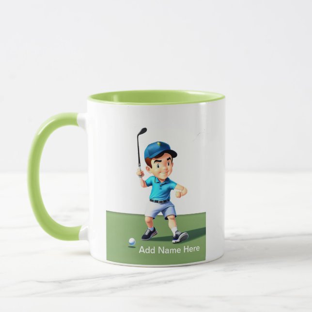 Caneca Mug Combo do Júnior Personalizado (Esquerda)