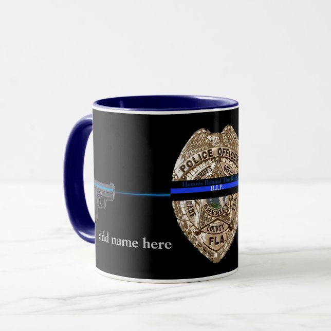 Caneca Mug Combo Linha Azul Miami-Dade (Frente Esquerda)