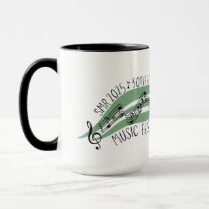 Caneca Mug Comemorativo do Festival de Música 30 SMR
