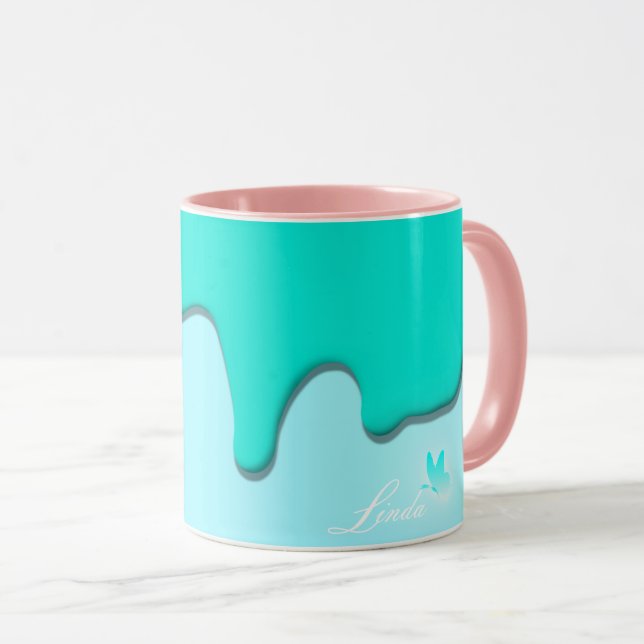 Caneca Mug: Copa de Nomes Personalizados - Presente Perfe (Frente Esquerda)