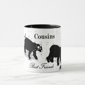 Caneca Mug Cousins - Melhores Amigos Para Sempre