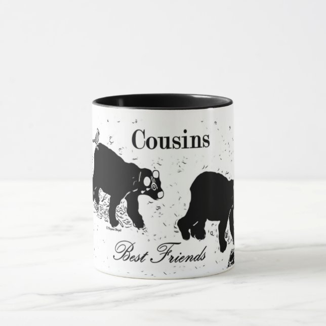 Caneca Mug Cousins - Melhores Amigos Para Sempre (Centro)