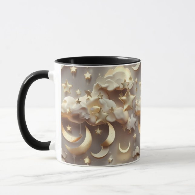 Caneca Mug - Creamy Celestial Moon (Esquerda)