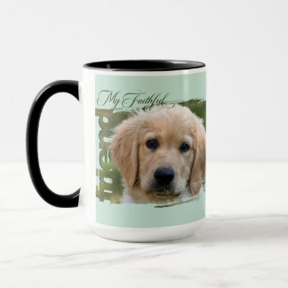Caneca Mug Customizable Pet Photo - "My Faithful Friend"