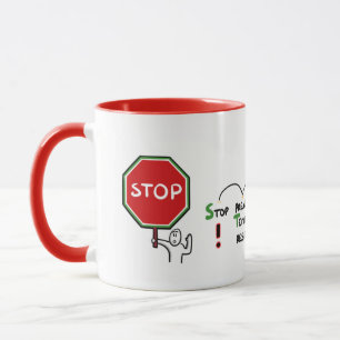 Caneca Mug “da arte de tomar uma pausa”