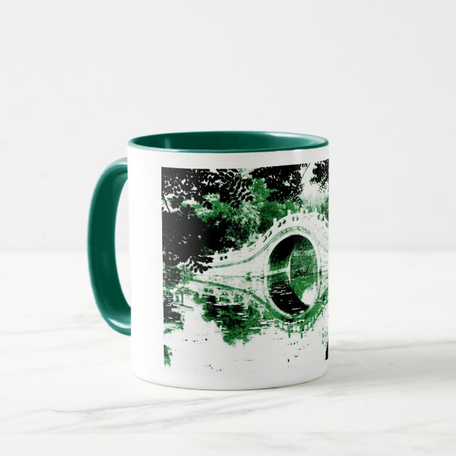 Caneca Mug da Ponte Histórica (Frente Esquerda)