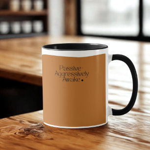 Caneca Mug De Acorda Apaixonado Agressivamente - Taça De 