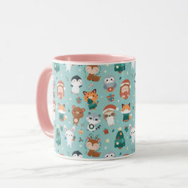 Caneca Mug de Animais Adoráveis