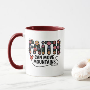 Caneca Mug de café cristão feminino