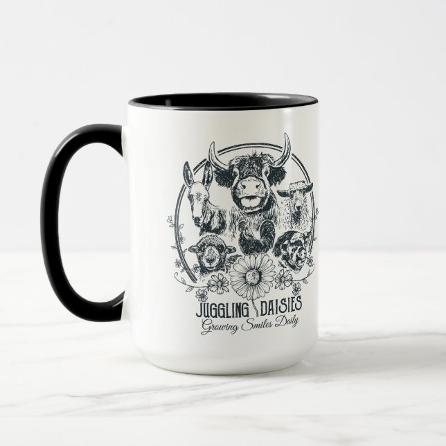 Caneca Mug de café da família de Fazendas (Esquerda)