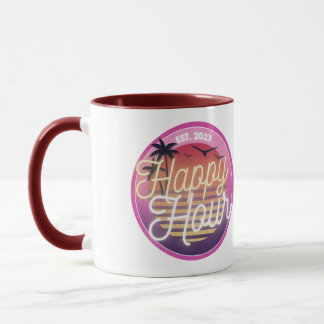 Caneca Mug de café da hora feliz