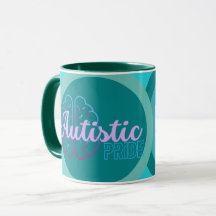 Mug De Café De Orgulho Autista