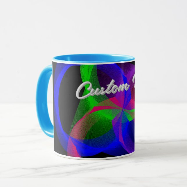 Caneca Mug de café em malha de Solteiro de Berry misto (Frente Esquerda)