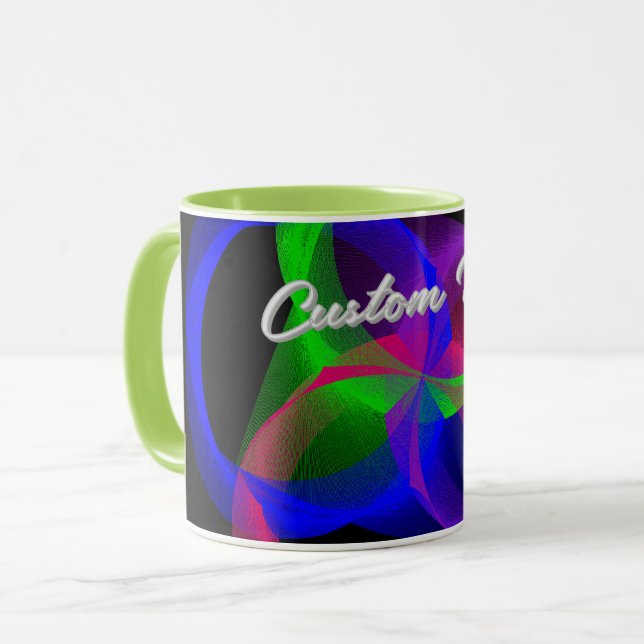 Caneca Mug de café em malha de Solteiro de Berry misto (Frente Esquerda)