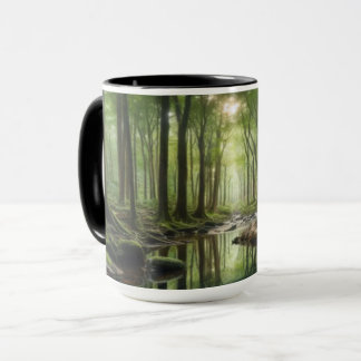 Caneca Mug de Café Florestal Encantado