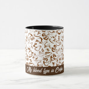 Caneca Mug de Café Funny Castanho