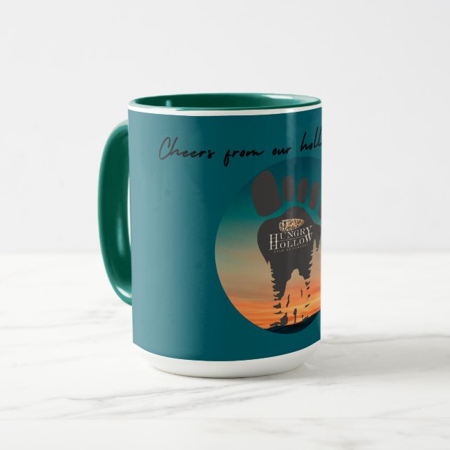 Caneca Mug de Café Hollow, Fome (Frente Esquerda)
