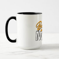 Mug de Café MoM de Baseball Personalizado