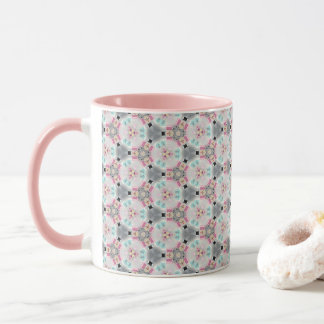 Caneca Mug De Café Quinto, Silencioso, Retro Pink