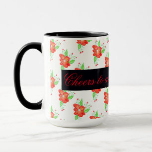 Caneca Mug De Café Vermelho Claro