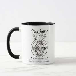 Caneca Mug de Café Virgo Personalizado