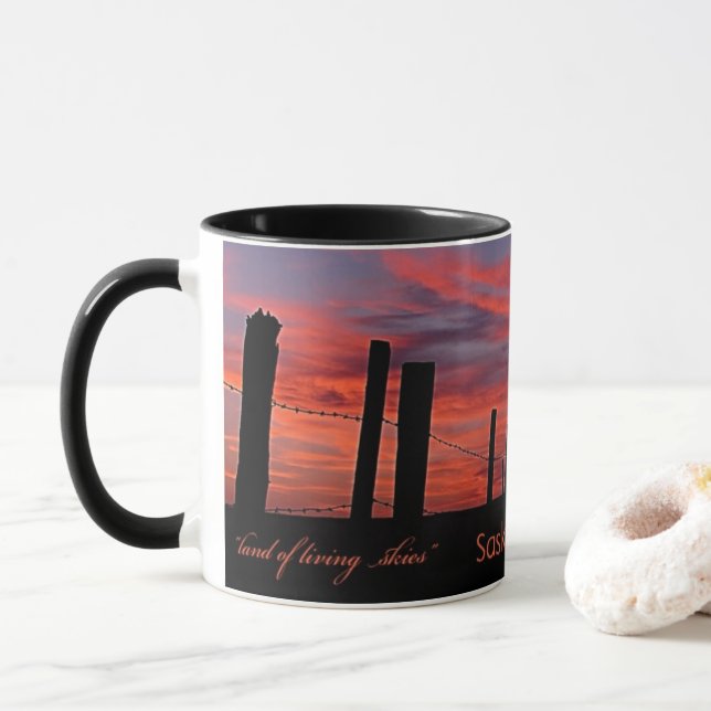 Caneca Mug de Céu Vivo (Com Donut)