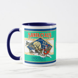 Caneca Mug de Chocolate Santa Claus