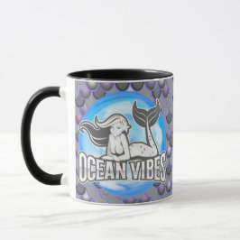 Caneca Mug de Cinza de Smermaid Cute