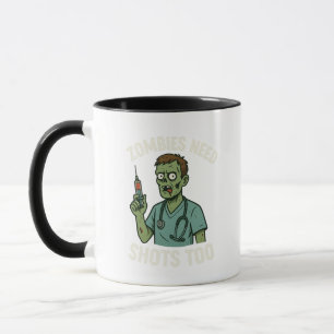 Caneca Mug de Cirurgia do Dia de as Bruxas engraçado