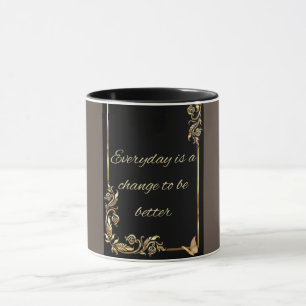 Caneca Mug de citação inspiradora para cada dia