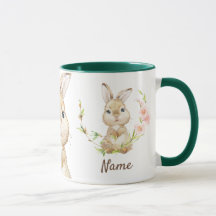 Mug de coelho páscoa