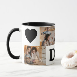 Caneca Mug de Colagem de Fotos - 8Fotos | Dia de os pais
