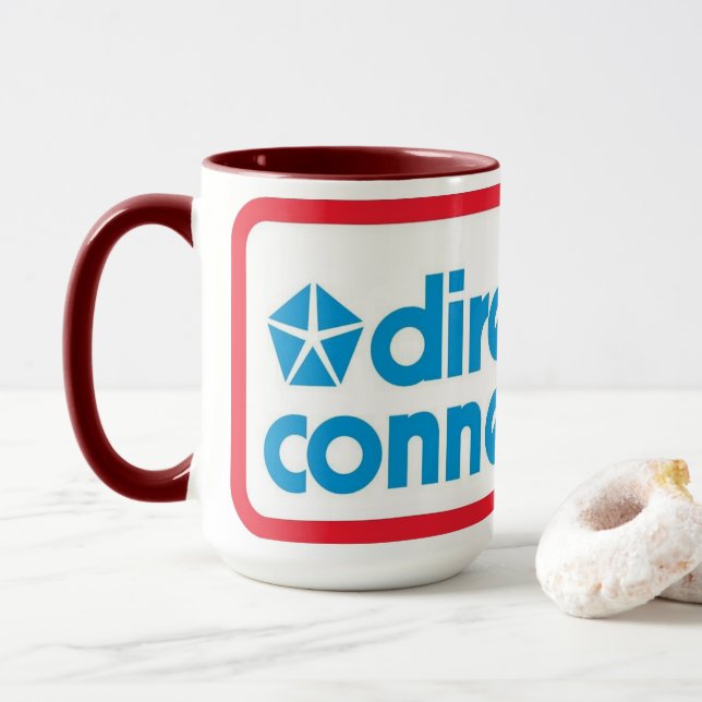Caneca Mug de Conexão Direta (Com Donut)