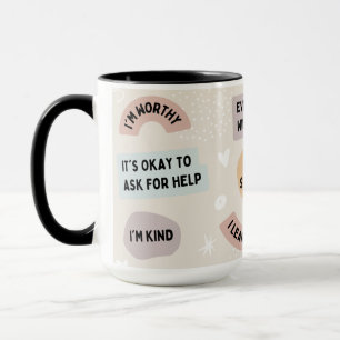 Caneca Mug de Confirmação com Cotações Positivas