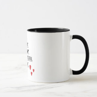 Caneca Mug de Cotação Inicial Grata - Iniciar Cada