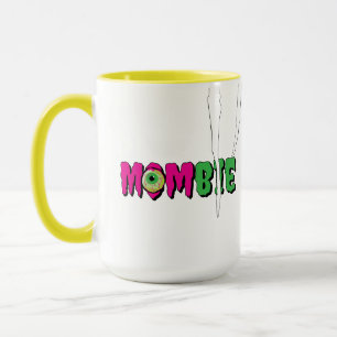 Caneca Mug de Dia de as Bruxas engraçado da MOMbie Ghouli