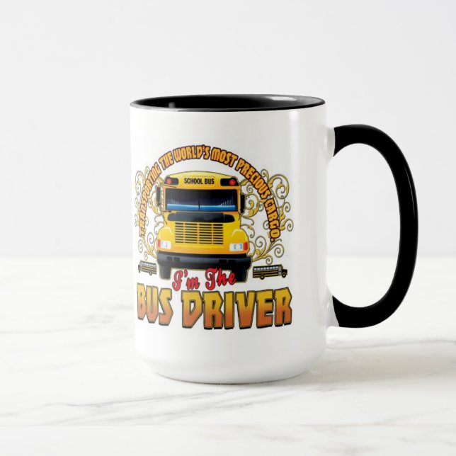 Caneca Mug de driver de barramento (Direita)