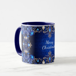 Caneca Mug de Feriado Azul