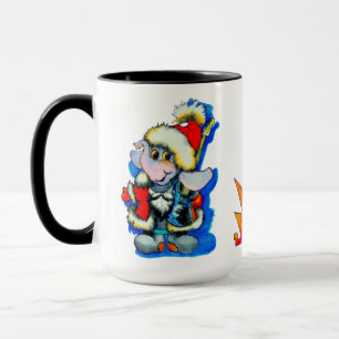 Caneca Mug De Feriado De Inverno Metálico