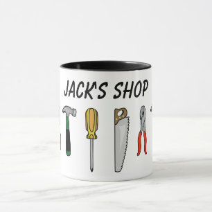 Caneca Mug de ferramentas personalizadas