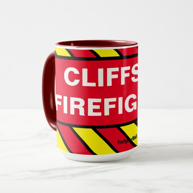 CANECA MÚG DE FIGURA CLIFFSIDE (Frente Esquerda)