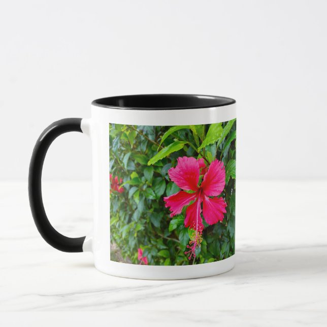 Caneca Mug de Flor Tropical (Esquerda)