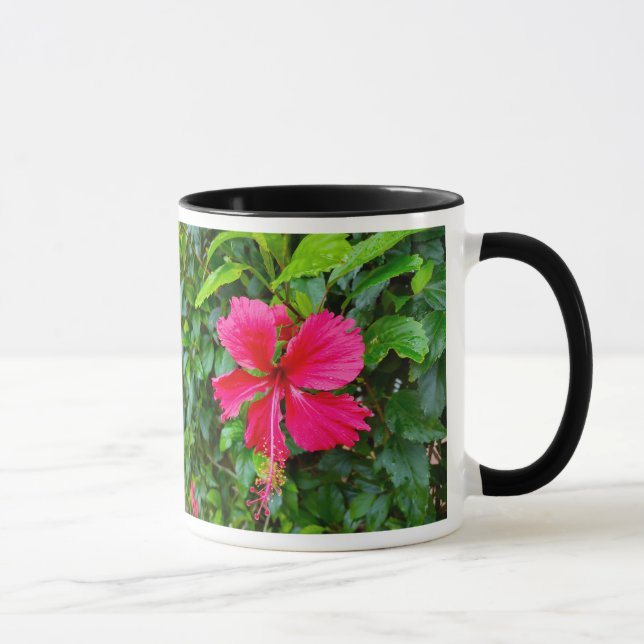 Caneca Mug de Flor Tropical (Direita)