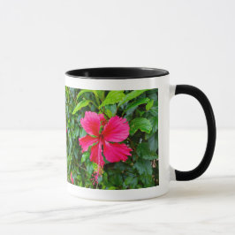 Caneca Mug de Flor Tropical