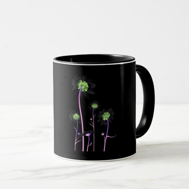 CANECA **MUG DE FLORES BONITO** (Frente Esquerda)