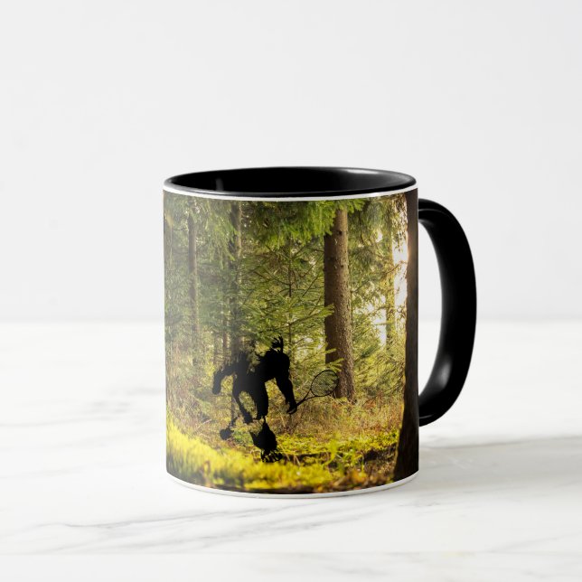 Caneca Mug de floresta Tênis (Frente Esquerda)